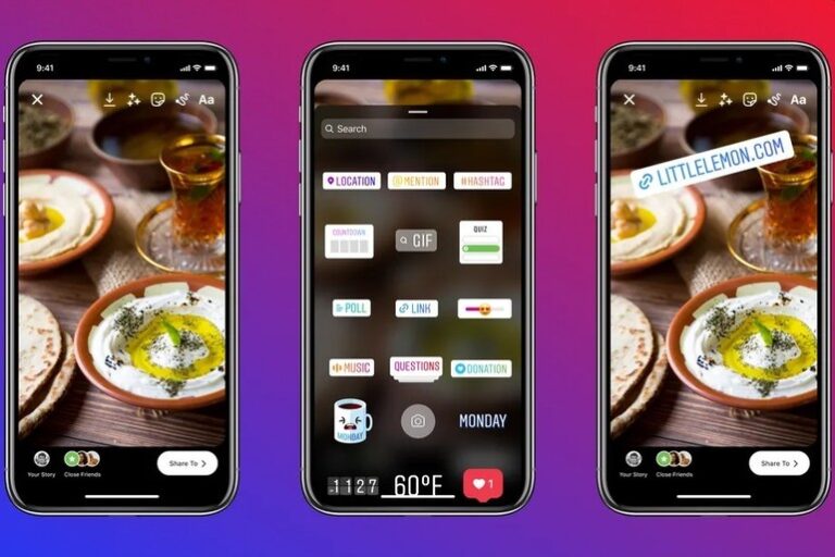 Instagram lansează două stickere noi pentru Stories