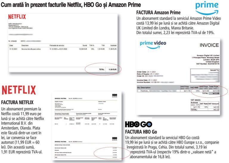 Dacă adoptă legea „taxa pe Netflix“, care acum plăteşte doar TVA de 19%, încasările plecând în Irlanda, Parlamentul României poate crea o breşă în cetatea Big Tech