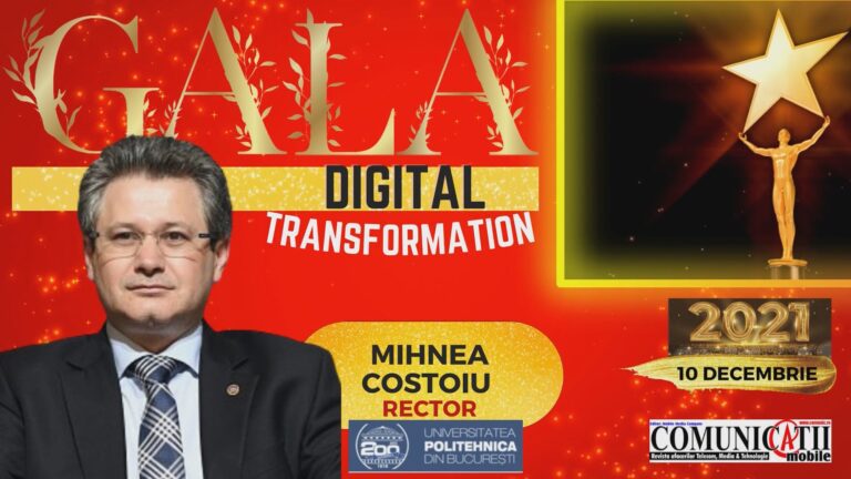 Mihnea COSTOIU, UPB @ DIGITAL TRANSFORMATION GALA 2021: După cele două proiecte naționale – intrarea în NATO și aderarea la UE, România are nevoie de un proiect de țară: repopularea țării și implicit a școlilor, pentru că suntem într-o criză majoră de forță de muncă dată de o politică greșită transpartinică din ultimii 30 de ani