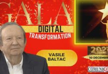 Vasile BALTAC @ DIGITAL TRANSFORMATION GALA 2021: Europa a adoptat programul Digital Decade 2030, care urmărește creșterea numărului de specialiști IT de la 7 milioane la 20 milioane, dar nu cred că autoritățile din România au înțeles că acest program reprezintă o șansă uriașă pentru țara noastră