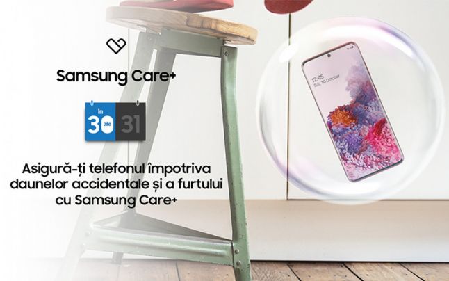 Samsung relansează Care+, un serviciu de asigurare pentru dispozitivele Galaxy. Modelele acoperite şi preţuri