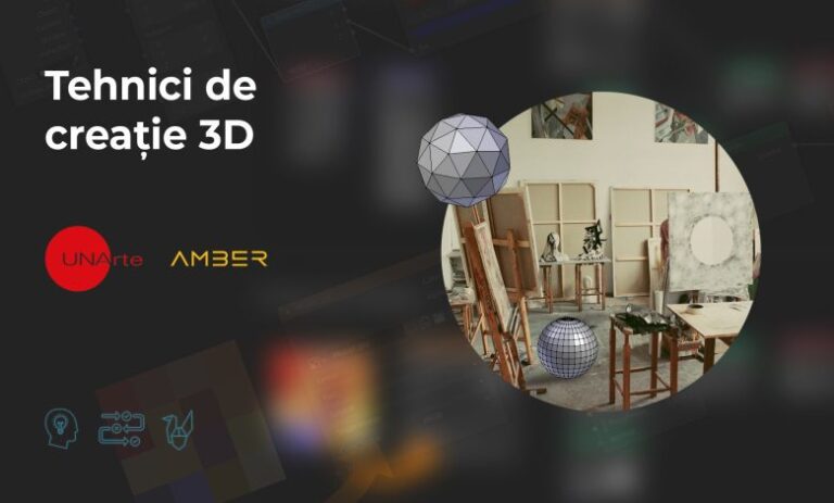 Amber îi ajută pe studenții UNArte să-și perfecționeze tehnicile de creație 3D