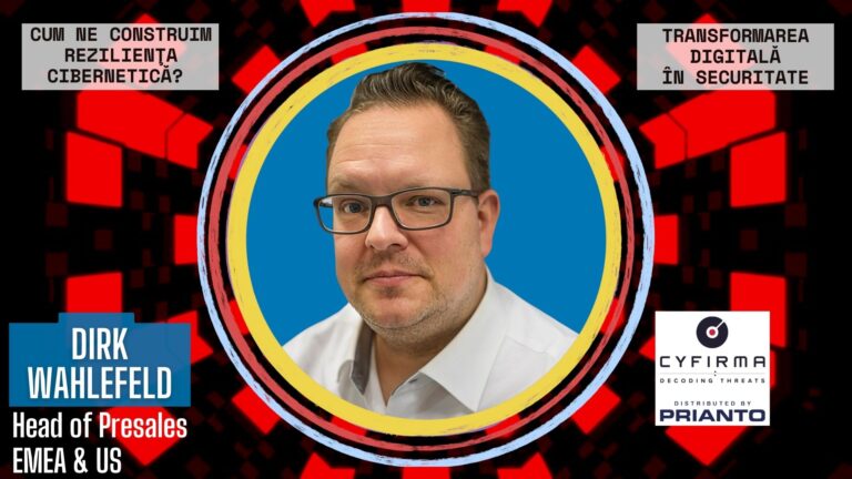 Dirk Wahlefeld, CYFIRMA-PRIANTO @ CyberWar Conference: The Value of Predictive Intelligence – External Threat Landscape Management