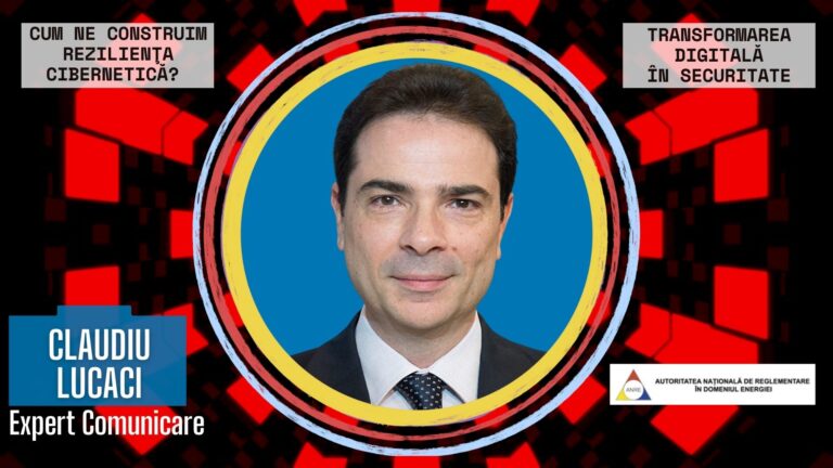 Claudiu Lucaci, ANRE @ CyberWar Conference: În România avem o problemă în privința comunicării strategice. Este foarte greu să-i convingi pe reprezentanții statului că prin comunicare strategică se înțelege să comunici strategic cu publicurile, ci nu la nivelul coordonării militare sau al informațiilor.