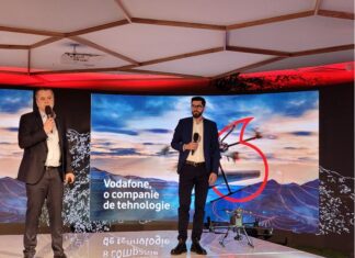 Vodafone şi Salvamont salvează vieţi cu două tehnologii last generation conectate la GigaNetwork, cu o dronă in house, produsă de DJI, antenă mobilă şi echipamente 5G de la Huawei