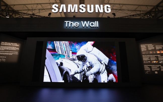 Samsung a prezentat The WALL 2022, modele cu noua tehnologie micro LED