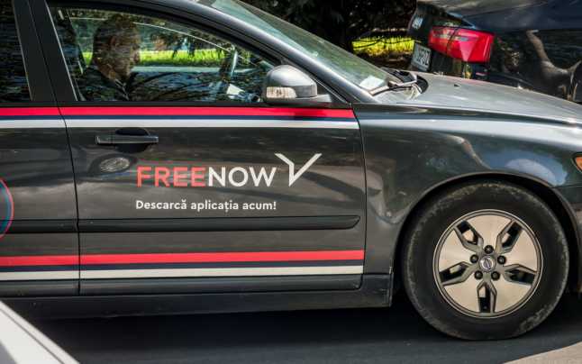 Aplicaţia de ride sharing Free Now părăseşte România
