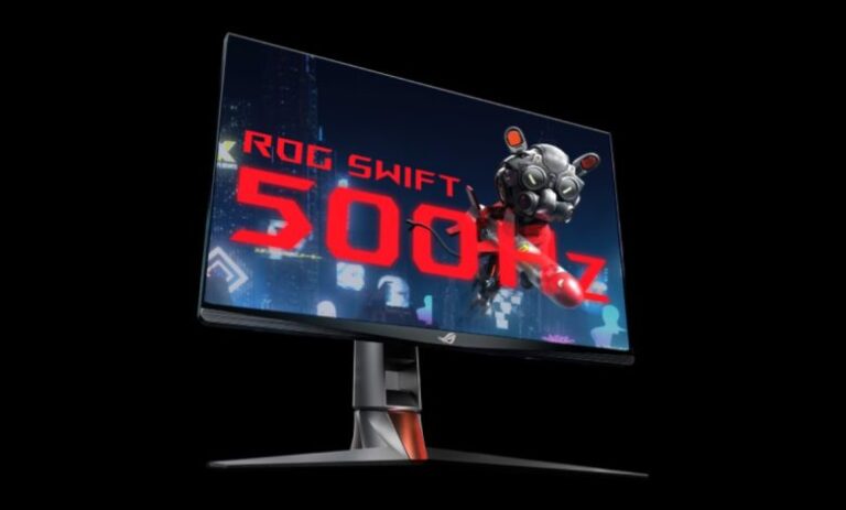ROG Swift de la ASUS este cel mai rapid monitor de gaming la 500Hz cu G-Sync