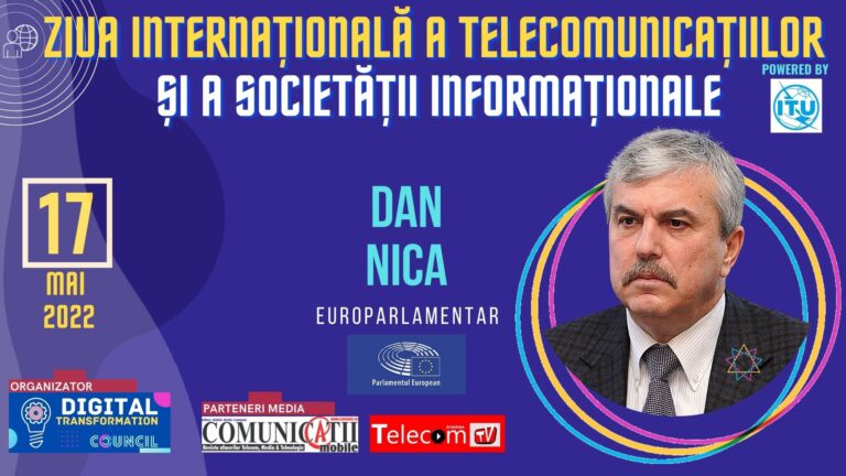 Dan Nica, Parlamentul European @ Aniversarea 25 ani de comunicații electronice în România: Din România se manifestă puține încercări și se concretizează foarte puține reușite în procesul de accesare a banilor europeni destinați domeniului digital