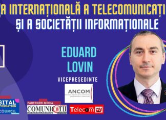 Eduard Lovin, ANCOM @ Ziua Internațională a Telecomunicațiilor și a Societății Informaționale: Numărul de conexiuni la internet fix a depăşit 6 milioane, iar venitul lunar din sectorul telecom, în medie, a fost de 74 lei/ locuitor, cu 2 lei mai mult decât în 2020