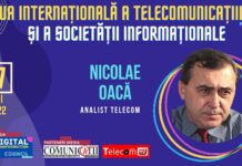 Nicolae Oacă @ Aniversarea 25 de ani de comunicații electronice în România: Telecomunicațiile sunt motorul dezvoltării economice. Dacă motorul ăsta este gripat, nici economia nu merge și nu cred că ne așteaptă vremuri bune în telecomunicațiile românești