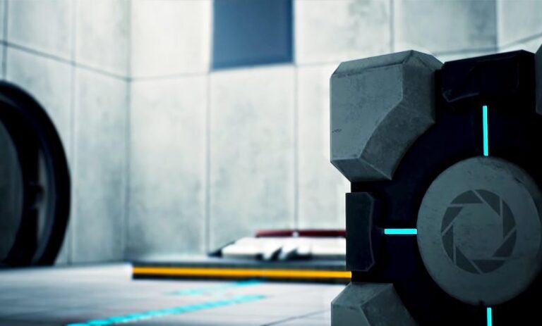 Cum ar fi arătat Portal dacă ar fi fost creat în Unreal Engine 5?