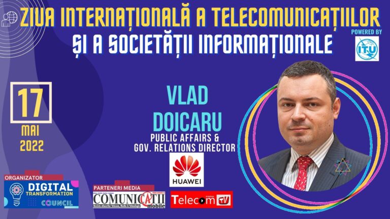 Vlad Doicaru, Huawei @ Aniversarea 25 ani de comunicații electronice în România: Trecerea rețelelor de la o tehnologie la alta și echipamentele care au susținut acest proces au condus la creșterea calității internetului în România, la tarife reduse