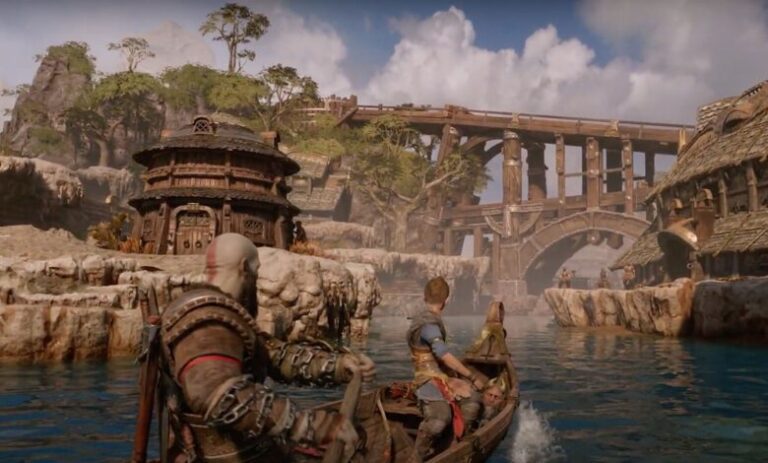 Un clip proaspăt cu gameplay din God of War Ragnarok ne prezintă un nou tărâm