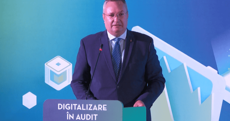 Nicolae Ciucă: Digitalizarea reprezintă o reală provocare pentru Guvern, pentru instituţiile statului şi mă bucur să constat că la Curtea de Conturi acest proces este tratat cu seriozitate şi responsabilitate