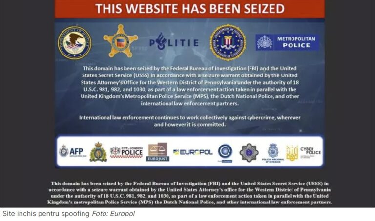Fraudă de peste 115 milioane de euro: Un site web folosit pentru a sustrage sume de bani, închis după o operaţiune internaţională