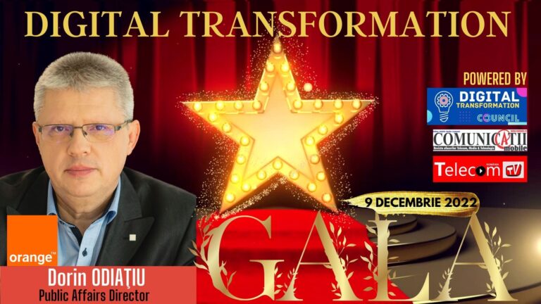 Dorin Odiațiu, Orange @ Gala DX 2022: Oferim servicii 5G în 21 de orașe și în curând vom ajunge la 25