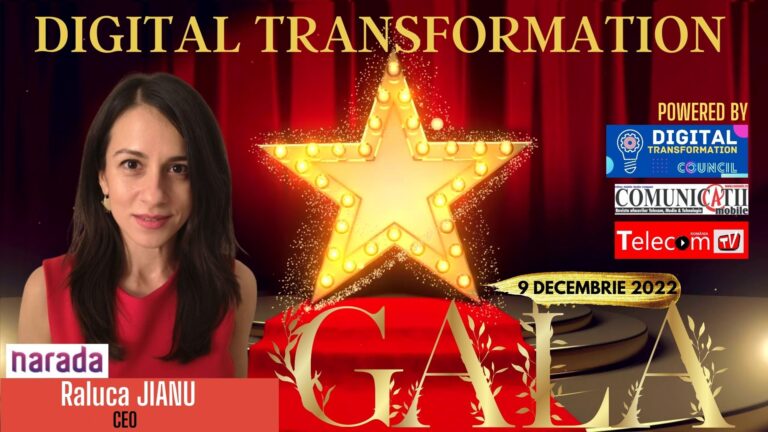 Raluca Jianu, Narada @ Gala DX 2022: Ne dorim o Românie în care fiecare copil să aibă șansa să-și împlinească potențialul. Putem să reușim acest obiectiv prin intermediul tehnologiei
