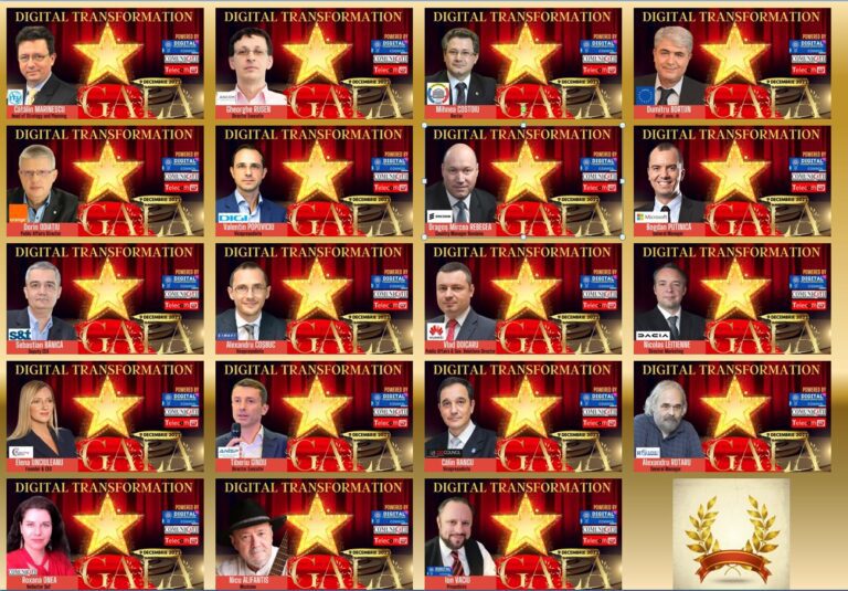 VIP SPEAKERS @ GALA DIGITAL TRANSFORMATION by COMUNICAȚII Mobile 2022