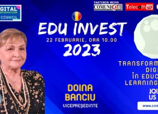 Doina BANCIU, AOSR @ EDU Invest 2023: În România, prin PNRR, fiecare Consiliu Județean are posibilitatea să acceseze circa 500.000 euro pentru finanțarea programelor de dezvoltare a bibliotecilor. În realitate, din cauza modului în care a fost scris caietul de sarcini, foarte multe județe nu pot aplica.