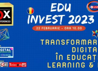 Minutul de aur @ Conferința EDU INVEST 2023 – Transformarea digitală în educație, learning & HR