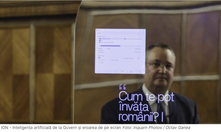 Cât de anonim rămâne românul care îi scrie robotului ION de la Guvern / Problema corectată parțial, după semnalarea HotNews.ro