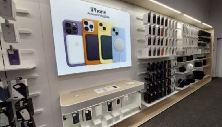 FOTO: Cum arată noul magazin cu produse Apple din AFI Cotroceni