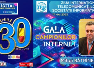 Fondator PCNet & Rol.ro, Mihai BĂTRÎNEANU @ GALA 30 de ani de Internet .RO: Dincolo de partea de business, am rămas cu bucuria de a dărui tinerilor de la Palatul Pionierilor o educație tehnică, pe mulți i-am învățat să programeze, să fie administratori de sistem și au ajuns bine
