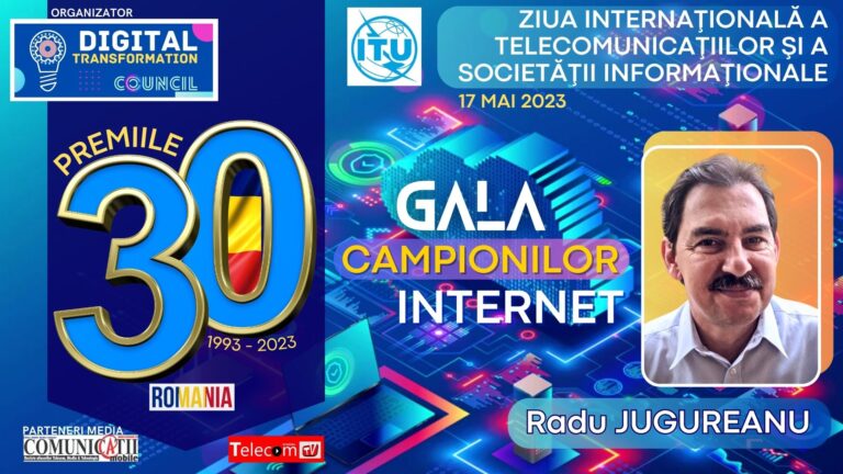 Radu JUGUREANU @ GALA 30 de ani de Internet .RO: Ceea ce ne-a adus internetul a fost o nouă teorie, care se numește DQ, inteligență digitală. În acest moment, nu contează cine spune adevărul, contează cine lansează primul informația, aici suntem.