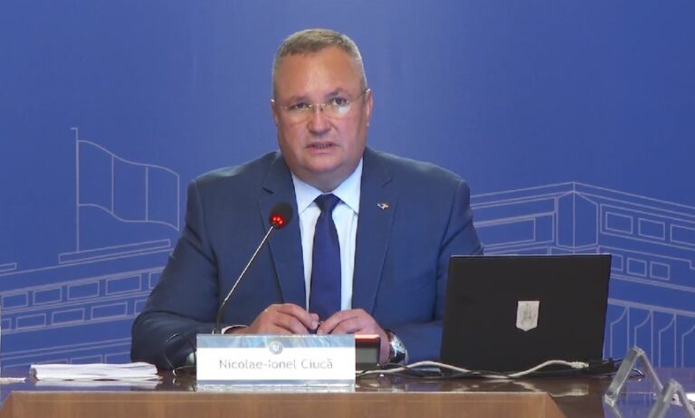 Ciucă: Discuţiile cu privire la impozitarea progresivă ar putea fi reluate cel mai degrabă anul viitor / Despre impozitul pe venitul global: Orizontul de timp este dat de capacitatea de introducere a sistemului digitalizat în Ministerul de Finanţe