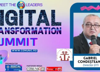 Gabriel CONDEȘTEANU, ONRC @ DX Summit 2023: Cel mai mare proiect în derulare acum la ONRC este cel prin care vom retehnologiza tot ce înseamnă partea de evenimente din viața unei societăți