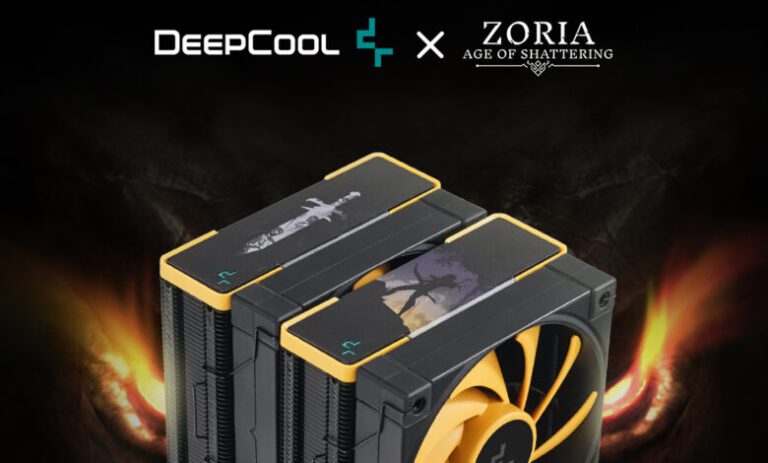 DeepCool anunță AK620 ZERO DARK ZORIA, cooler de procesor inspirat de un joc RPG