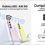 Samsung Electronics lansează comercial în România modelele Galaxy A55 5G și Galaxy A35 5G. Vezi la ce prețuri