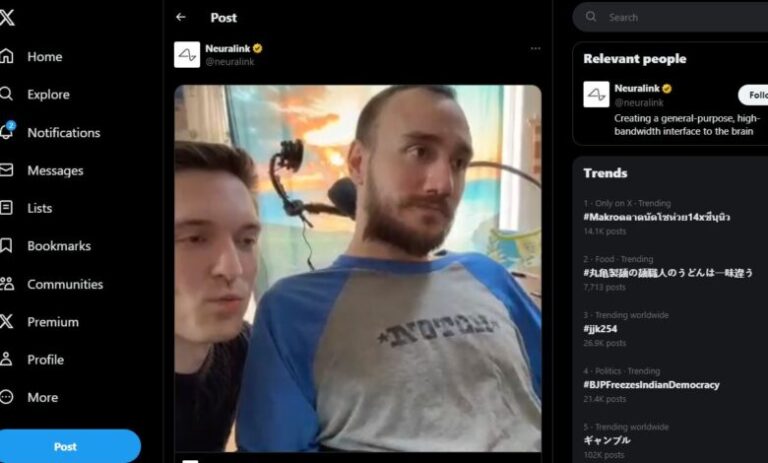 Primul om cu implant Neuralink vrea să fie Professor X