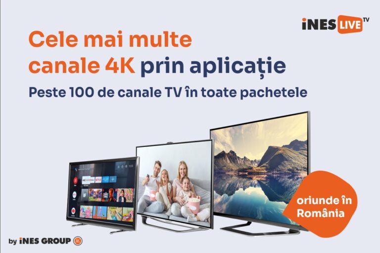 iNES Live își extinde Grila de canale și oferta 4K