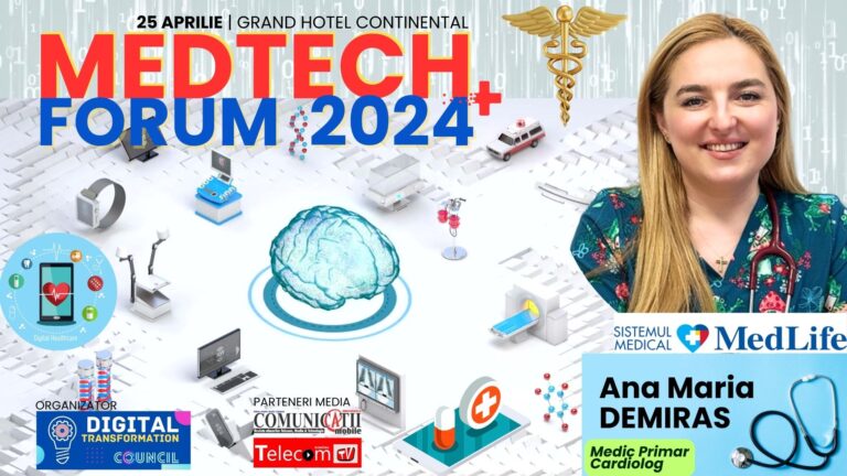 Dr. Ana-Maria DEMIRAS, MedLife @ MEDTECH Forum 2024: Integrarea scorurilor de risc cardiovascular în practica medicală digitală