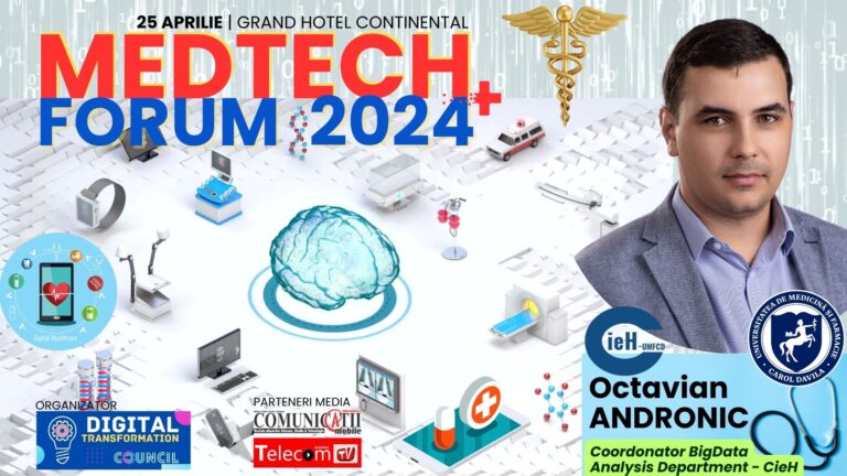 Octav ANDRONIC, UMFCD @ MEDTECH Forum 2024: Telemedicina în România: Percepția utilizatorilor finali