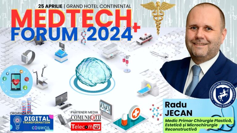 Radu JECAN, UMFCD @ MEDTECH 2024: Digitalizarea în chirurgia plastică și reconstructivă a sec. 21. Quo Vadis?