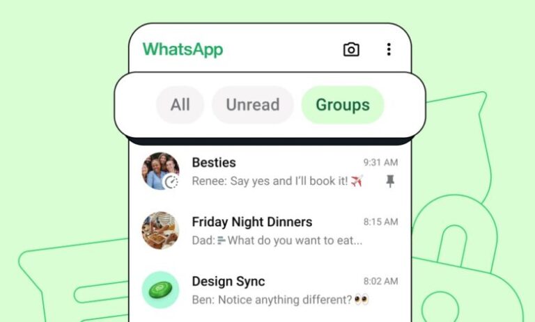 WhatsApp lansează o opțiune de sortare a mesajelor