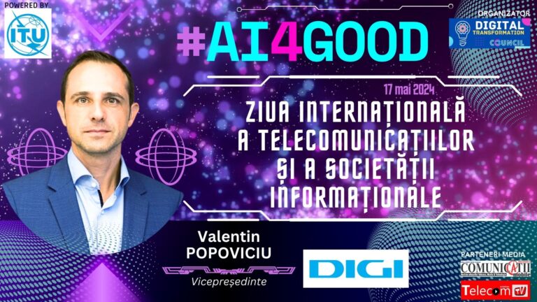 Valentin POPOVICIU, DIGI @ Ziua Internațională a Telecomunicațiilor și a Societății Informaționale: Am deschis biroul DIGI în Belgia, rețeaua din Spania este deja mai mare decât cea din România la numărul de case acoperite cu fibră optică, iar țara noastră are acum cea mai mare penetrare de fibră din Europa, peste 96%