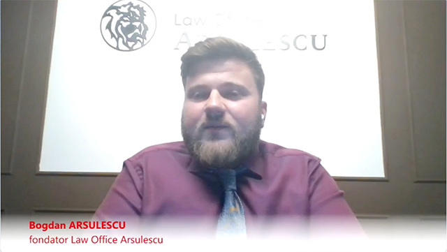 Bogdan Arsulescu, managing partner, Law Office Arsulescu: Mulţi străini vor să vină să lucreze din România cu viză de nomad digital, dar se împiedică de birocraţie. Vrem să atragem 2.000 de nomazi digitali pe an, dar am dat numai 10 vize în mai bine de doi ani