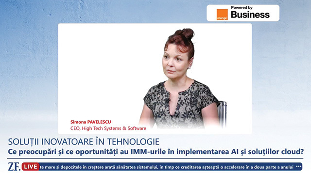 Simona Pavelescu, CEO al htss: Restructurările din piaţa de IT sunt provocate de cererea scăzută post-COVID şi de provocările geopolitice şi din economie. Industria se ajustează la noile condiţii, sunt afectate zonele care au crescut prea repede şi nu generează valoare