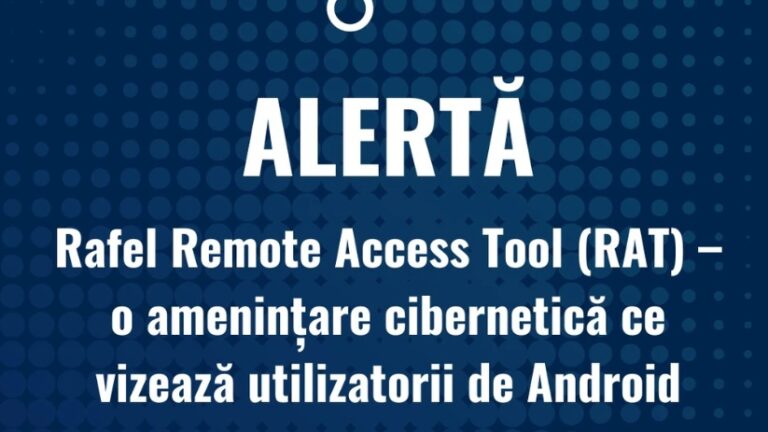 DNSC avertizează cu privire la un tip de malware care este periculos pentru sistemele Android