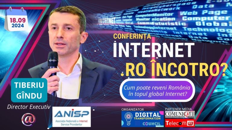 Tiberiu GÎNDU, ANISP @ Internet RO încotro în vremuri AI?: Peering-ul IP, adică interconectarea rețelelor IP, este un punct nevralgic. Anumiți operatori solicită condiții asimetrice și exagerate pentru interconectare.