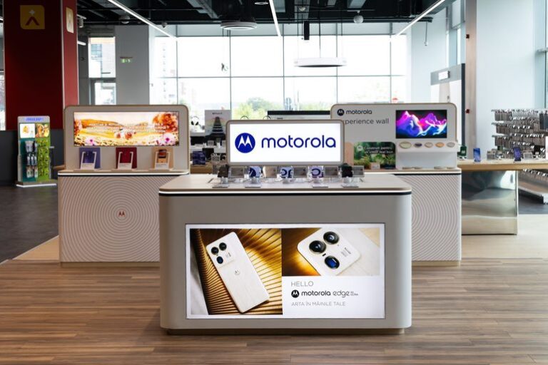 Motorola deschide primul magazin de tip shop-in-shop în România