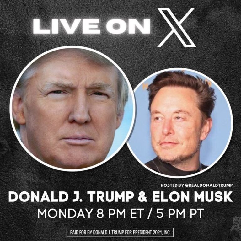 Elon Musk susţine că interviul său cu Donald Trump pe X, care a început cu întârziere, a avut dificultăţi tehnice din cauza unui atac cibernetic „masiv”. Despre ce au vorbit cei doi miliardari