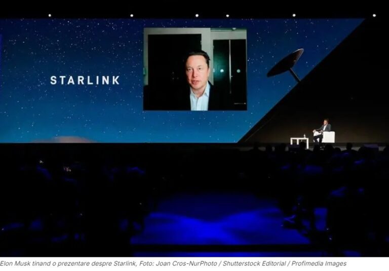 Test în premieră făcut în România de SpaceX/Starlink a lui Elon Musk: Scopul este revizuirea unor reglementări vechi de 25 de ani în comunicațiile prin satelit