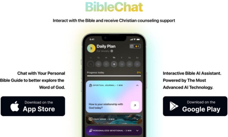 Bible Chat, aplicația în care inteligența artificială întâlnește Scripturile