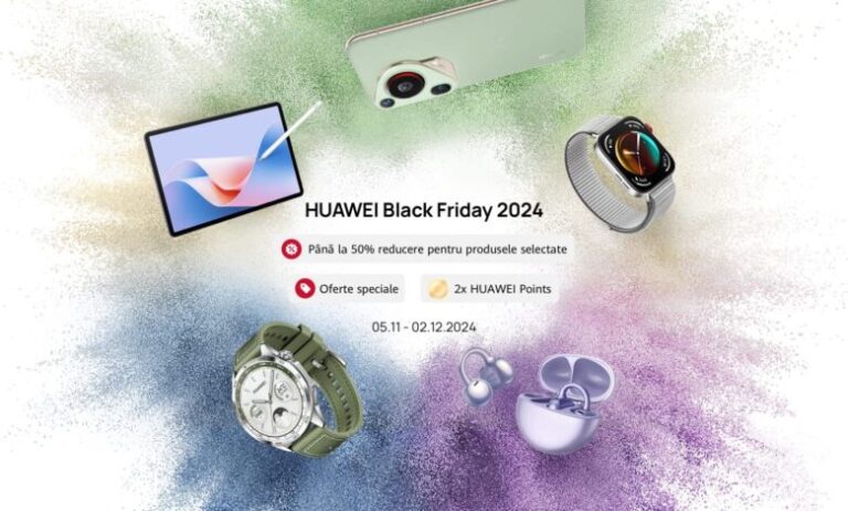 HUAWEI dă startul Black Friday 2024: Oferte pe toate categoriile de produse și reduceri speciale pentru studenți