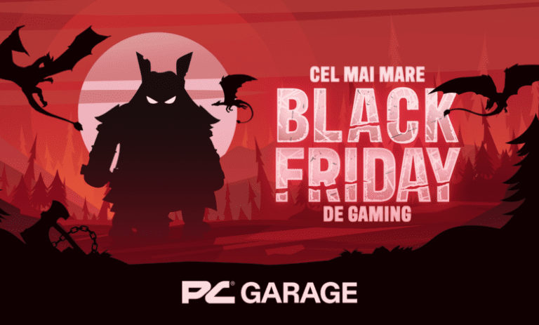 PC Garage anunță cel mai mare Black Friday de Gaming din România